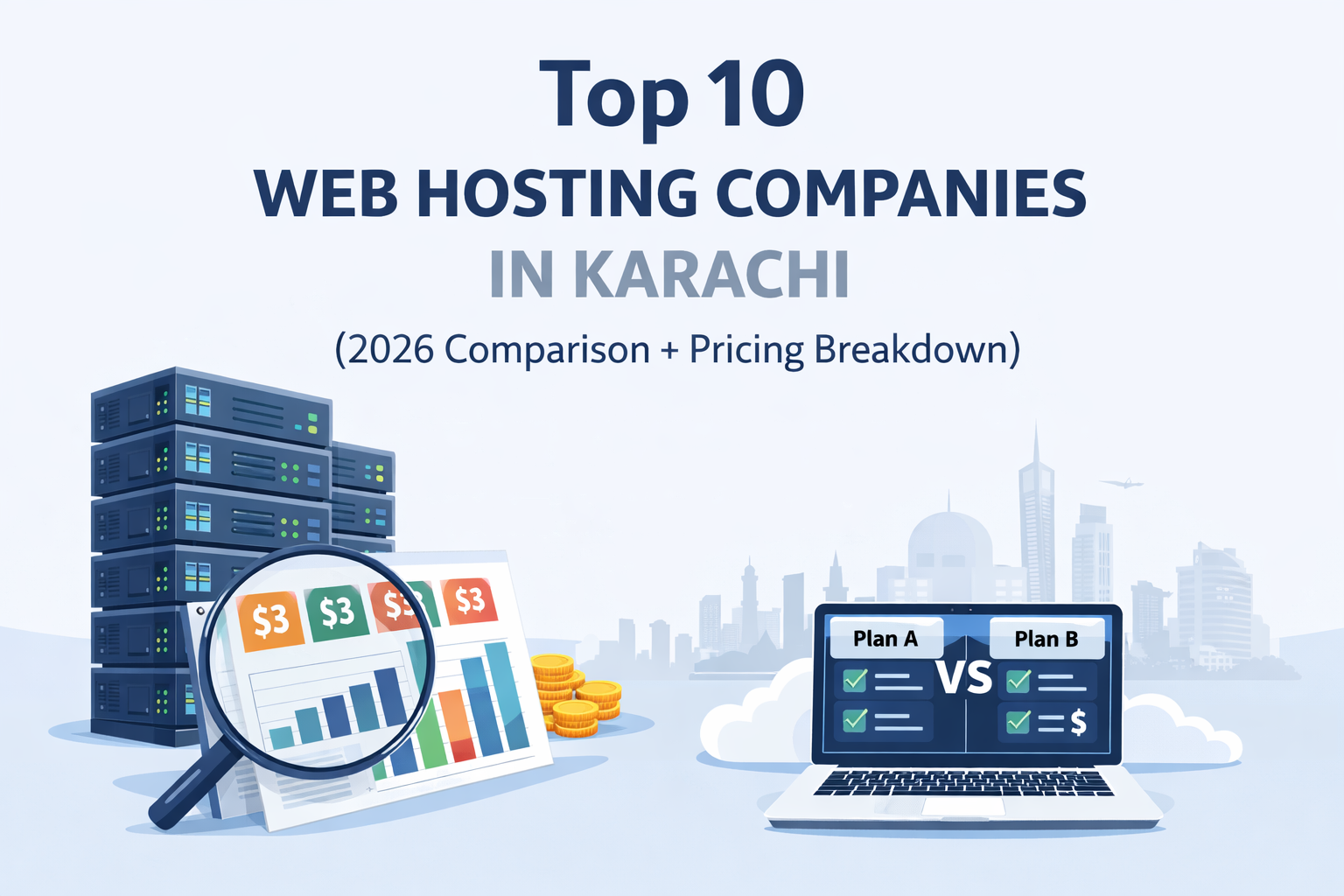 Top 10 web hosting companies in Karachi